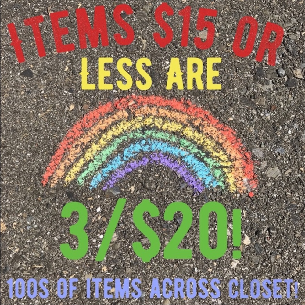 ❤️ 3/$20 SALE! ❤️